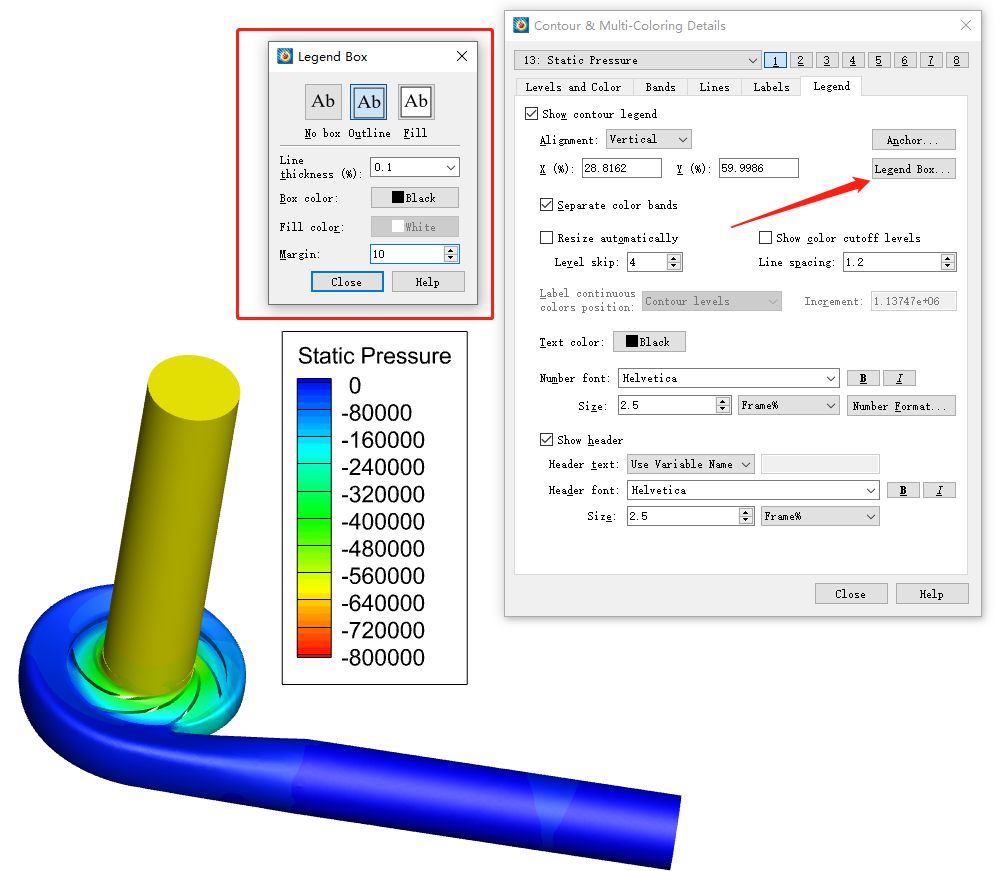 Tecplot:5.云图(Contour)菜单解析